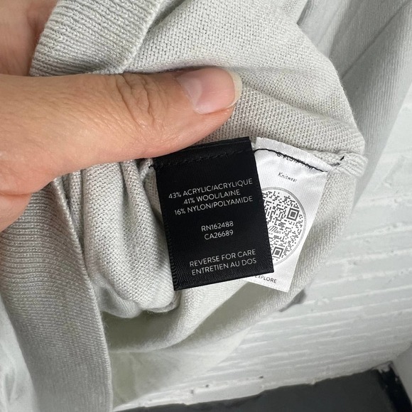 Good Man Brand Men's Drawstring Sweatshirt Hoodie Long Sleeve Gray Size Medium - Picture 3 of 5